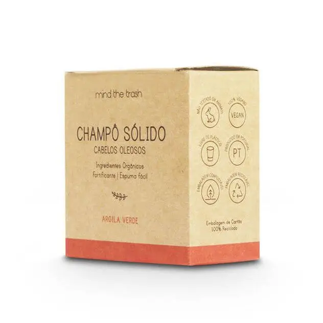 Champú en pastilla para pelo graso