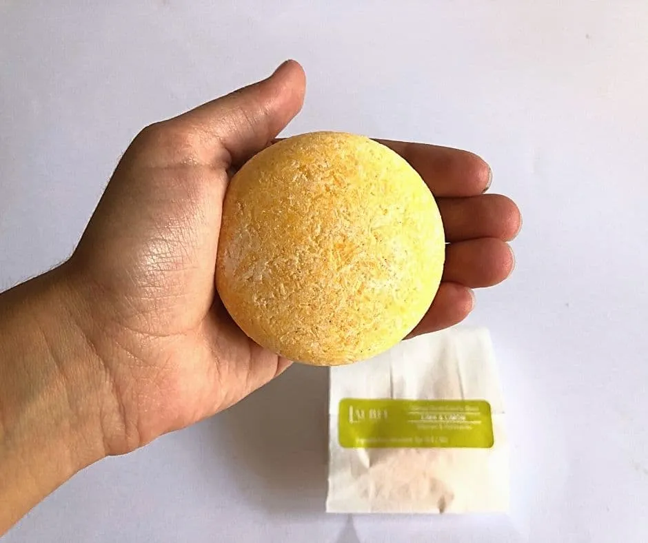 Champú Sólido Lima cabello graso | Sin SLS