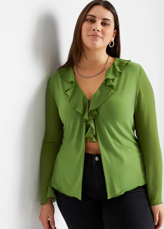 Chaqueta camisera Verde claro