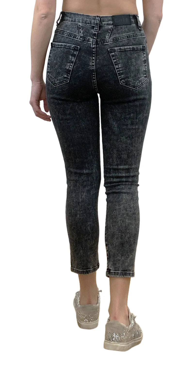 CHER Pantalón Skinny Stonewash