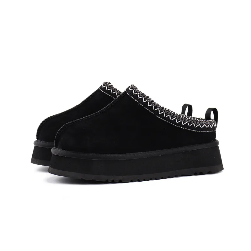 Con caja Tazz Botas para mujer Zapatillas Tasman Australia Castaño Negro Ultra Mini bota con plataforma Zapatos Gamuza Confort s