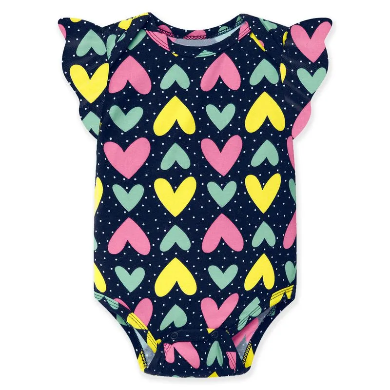 Conjunto body corazones