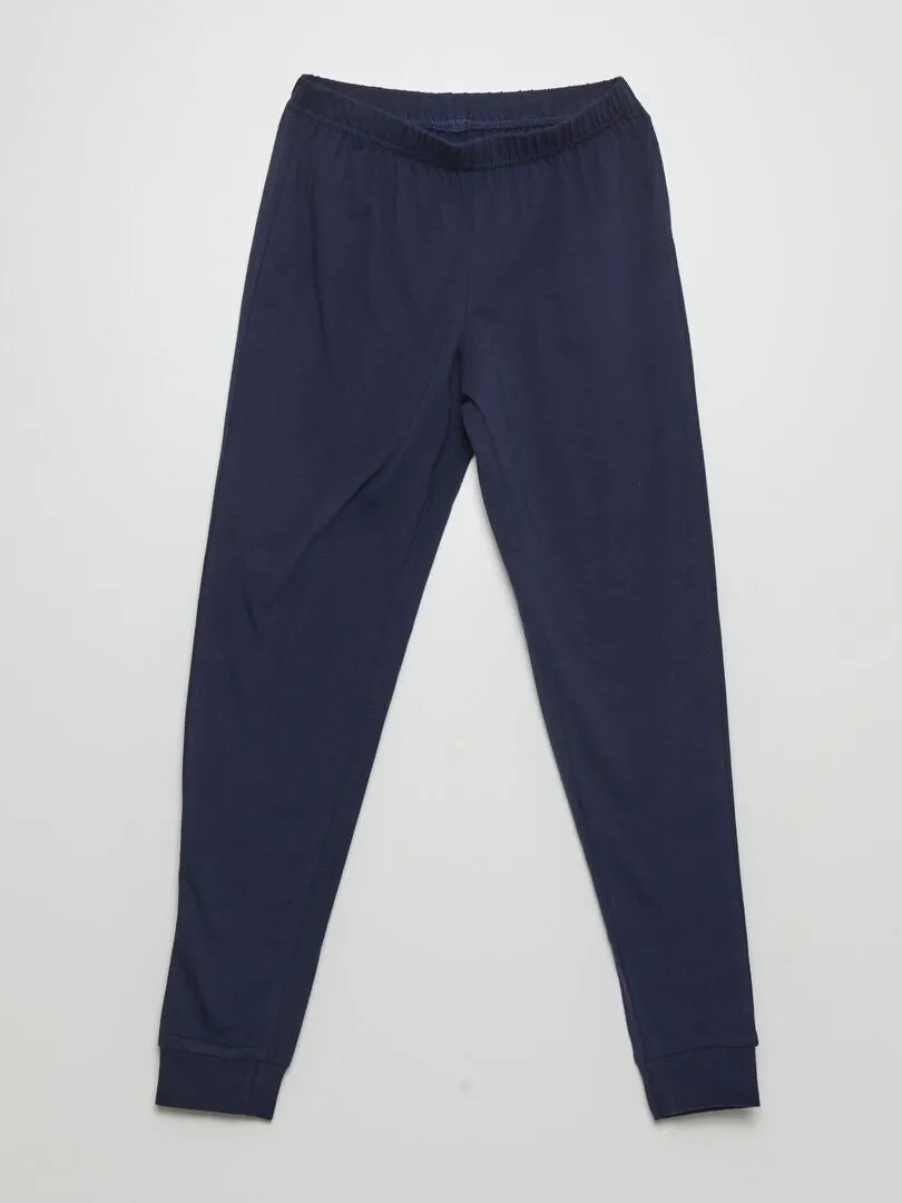 CONJUNTO DE PIJAMA 'CAPITáN AMéRICA' 'MARVEL'  2 PIEZAS  BLANCO