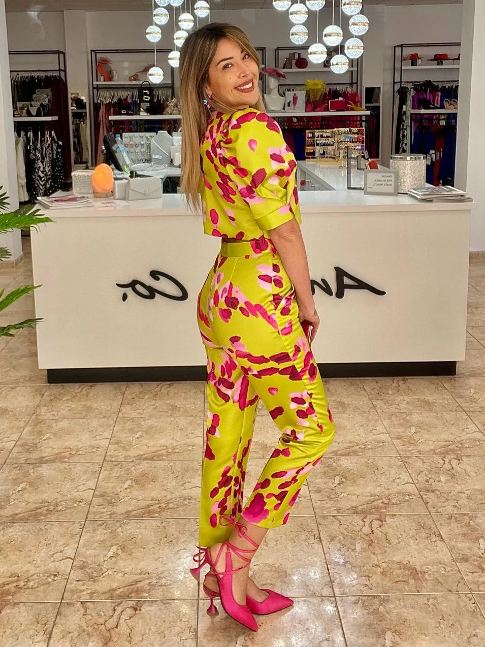 Conjunto top y pantalón