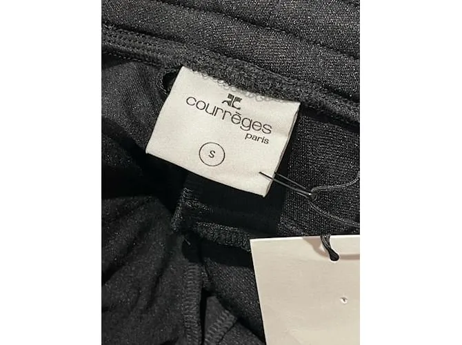 COURREGES Pantalón T.Poliéster Internacional S Negro 