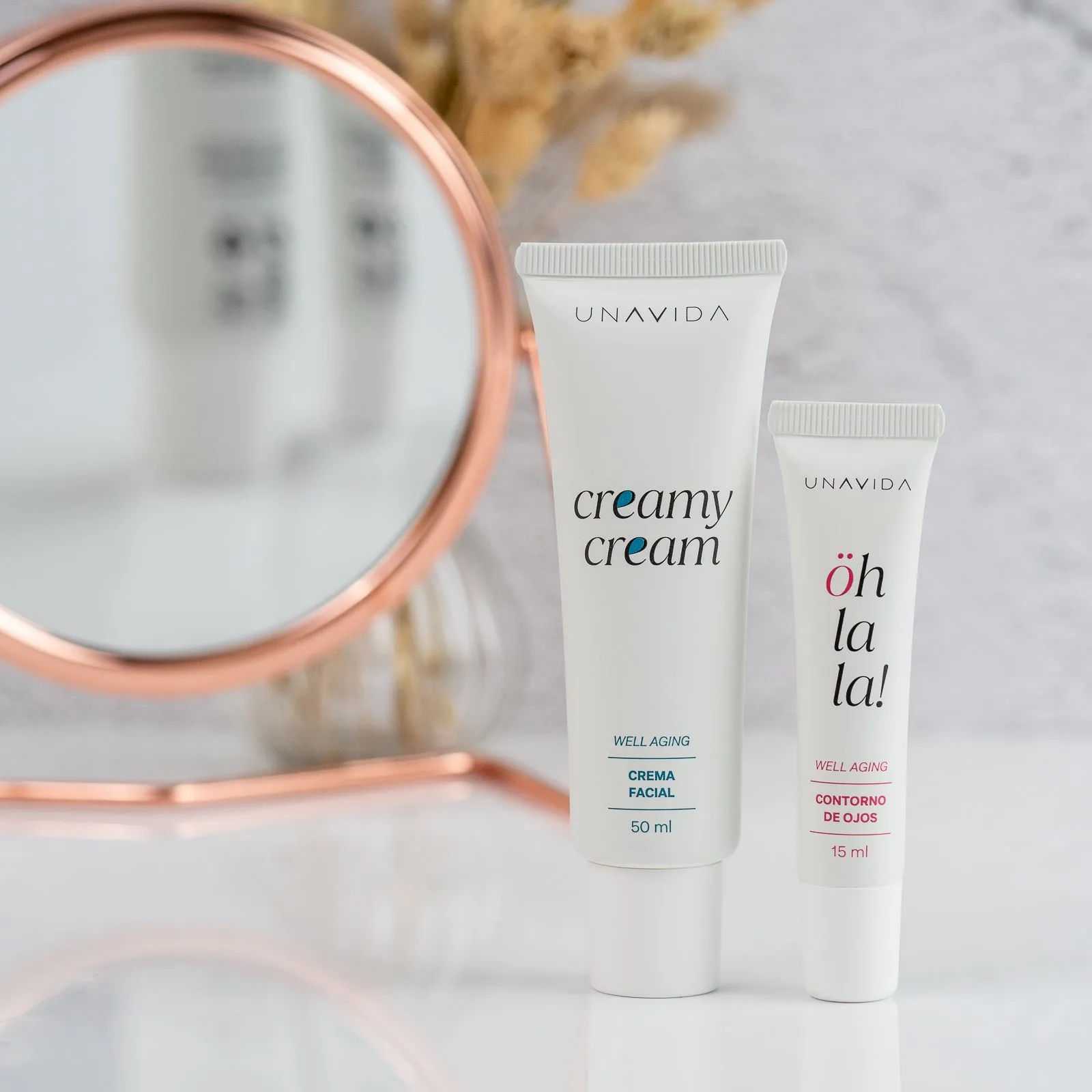 CREMA FACIAL & CONTORNO DE OJOS  PACK DUO WELL AGING
