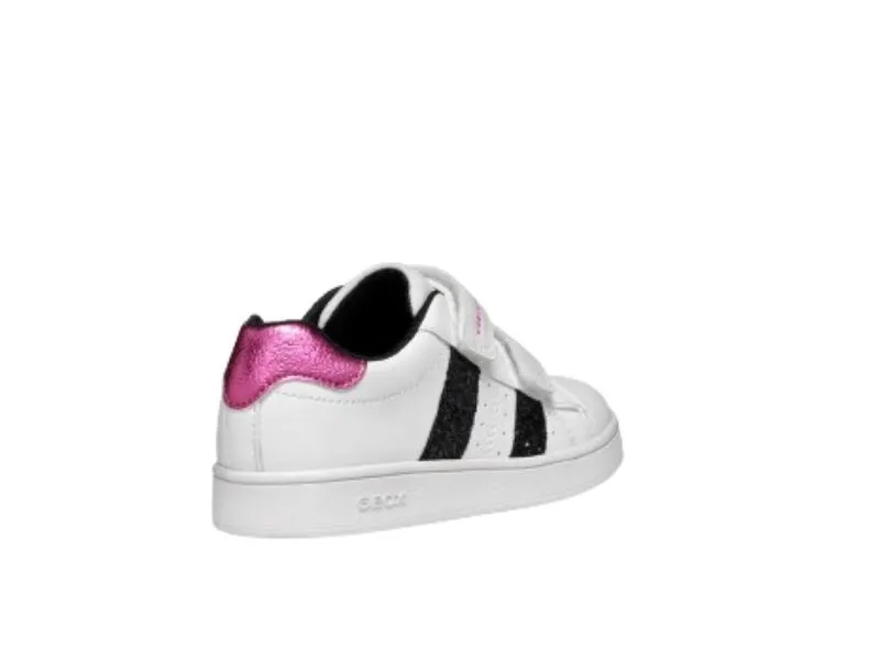 DEPORTIVO PARA NIÑA GEOX ECLYPER EN COLOR BLANCONEGRO J45LRA