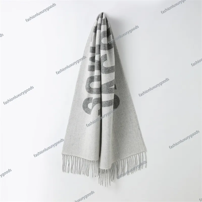 DISEñADOR DE INVIERNO BUFANDA DE LUJO CARTA MULTIROSA BEIGE GRIS NEGRO ECHARPE LUXE LUXE DISEñADOR BUFANDA CASHMERE LUXURY BUFF