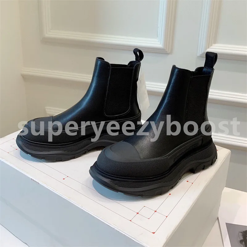 Diseñador de lujo Tread Slick Boot magnolia lona roja triple negro blanco mujer Zapatillas de deporte al aire libre Zapatillas d
