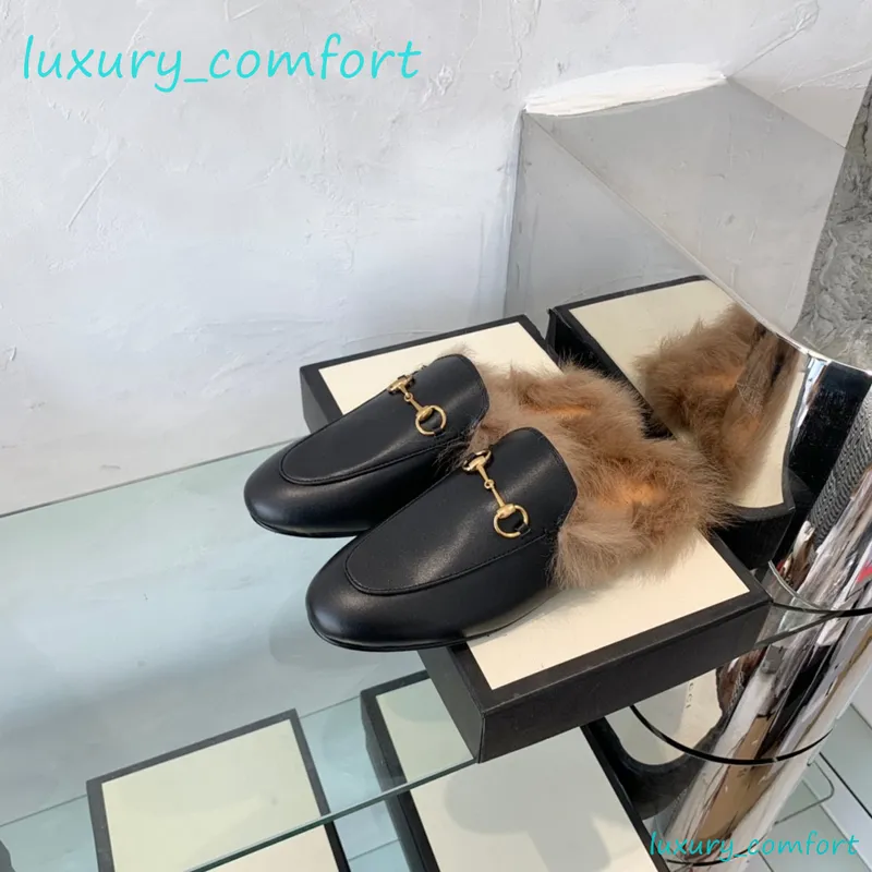 DISEñADOR FORRADO DE PIEL DIAPOSITIVAS MULAS MUJER ZAPATILLAS ZAPATOS MOCASíN 100% CUERO REAL LUJO TAMAñO 3442 DISEñADOR ZAPATO