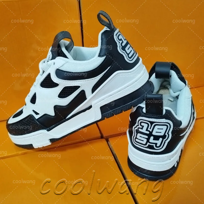 Diseñador zapatos de skate zapatillas de deporte en relieve para mujer zapatillas de malla plata plataforma zapatos casuales zap