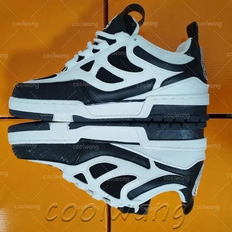 Diseñador zapatos de skate zapatillas de deporte en relieve para mujer zapatillas de malla plata plataforma zapatos casuales zap