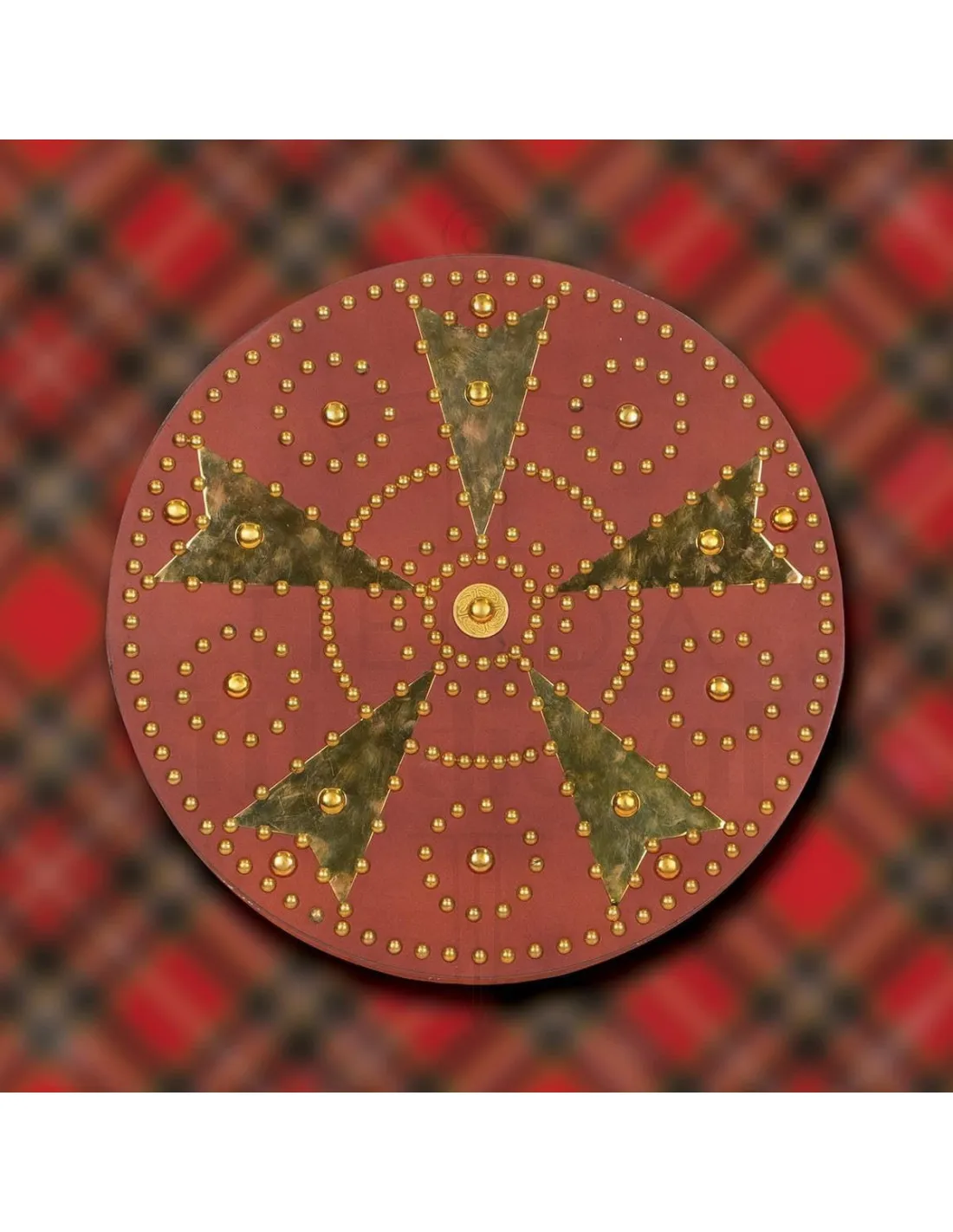ESCUDO ESCOCéSTARGE DE LOS SIGLOS XIIIXIV (51 CM.)