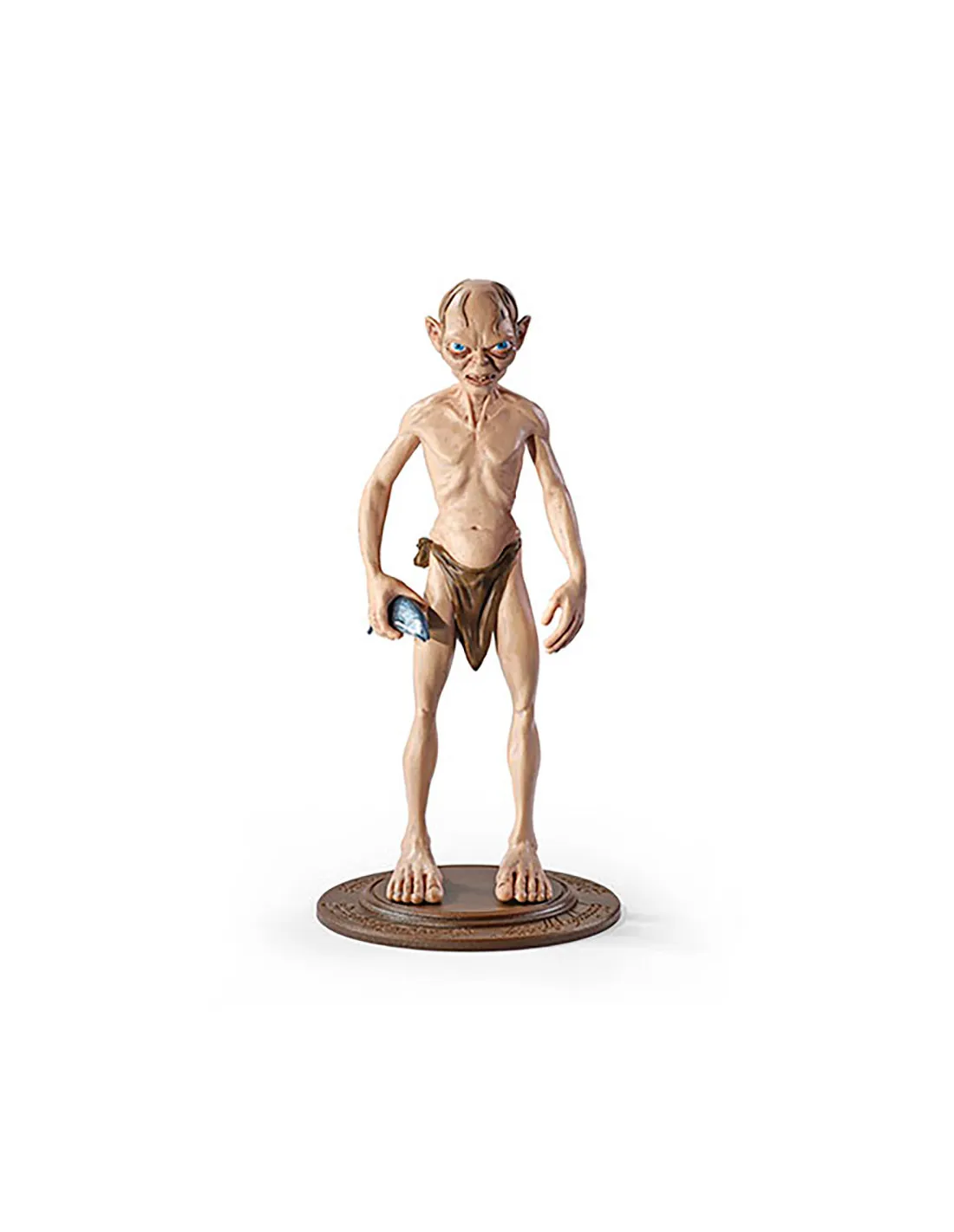 Figura en miniatura de Gollum del Señor de los Anillos, Toyllectible Bendyfigs