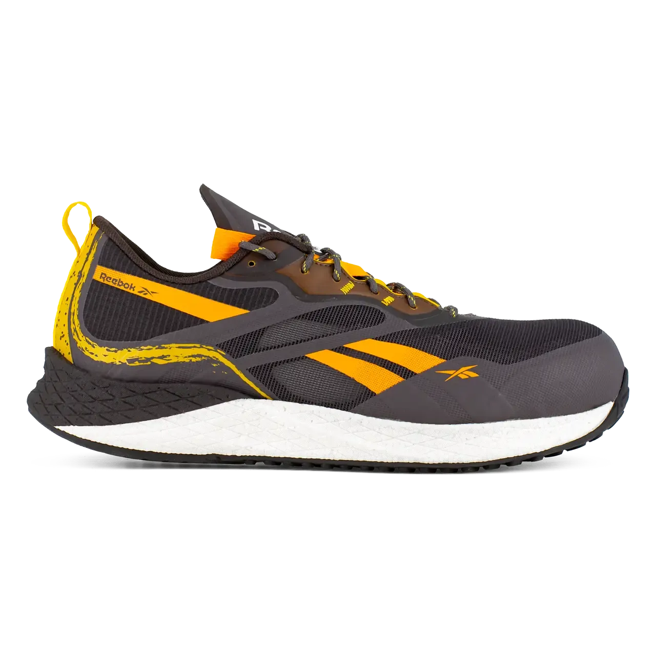 FLOATRIDE ENERGY 3 ADVENTURE COMPOSITETOE ATHLETIC WORK SHOE BLACK/YELLOW