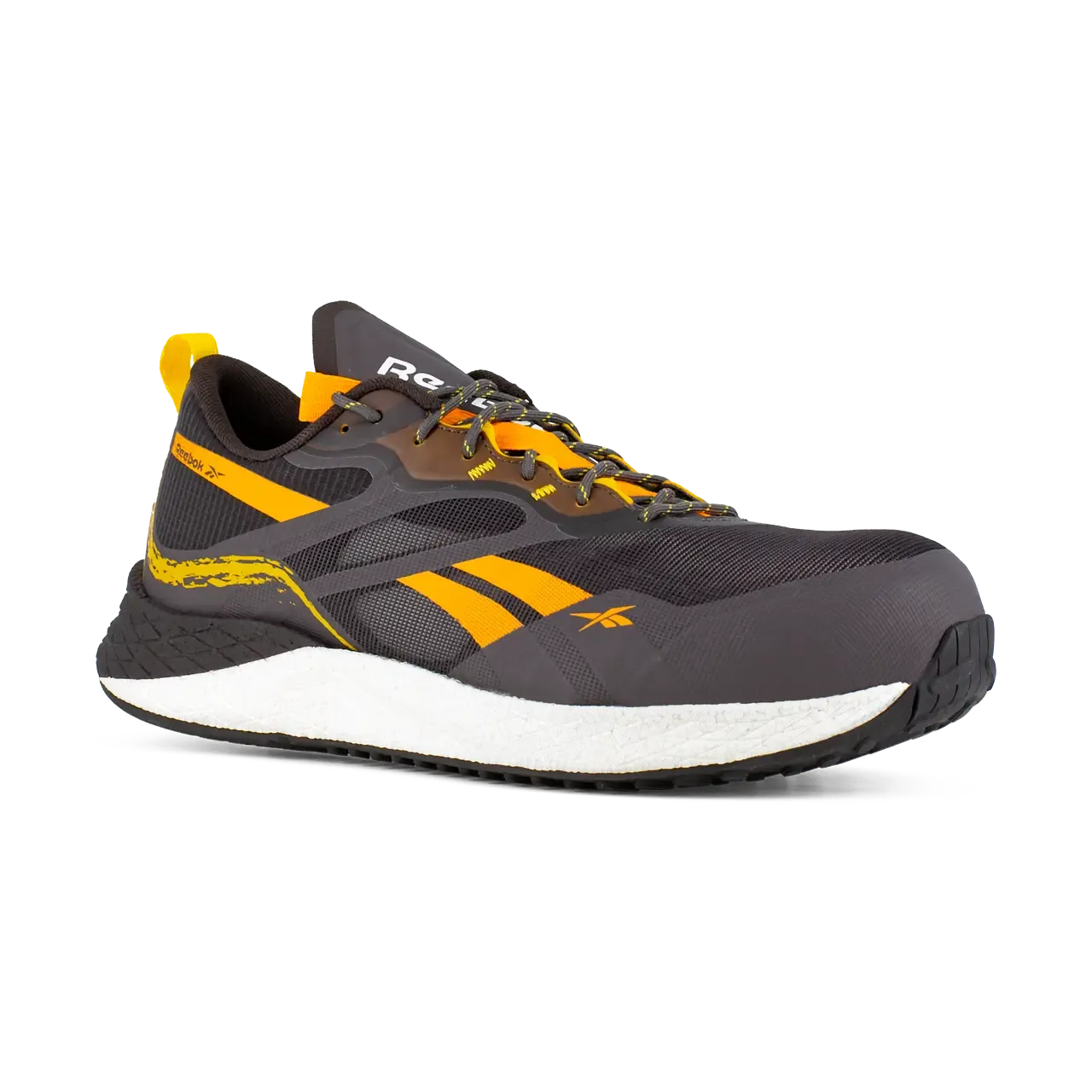 FLOATRIDE ENERGY 3 ADVENTURE COMPOSITETOE ATHLETIC WORK SHOE BLACK/YELLOW