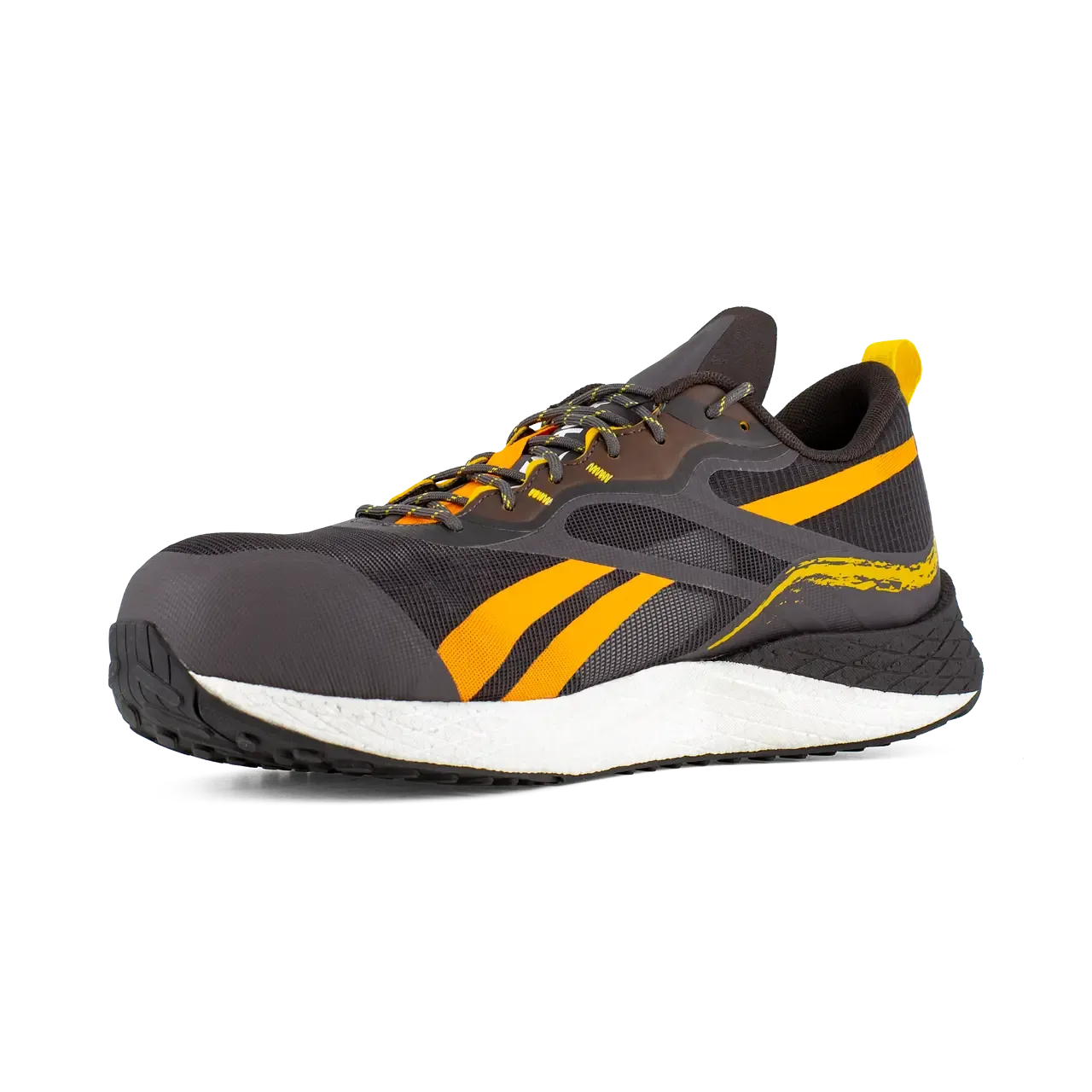 FLOATRIDE ENERGY 3 ADVENTURE COMPOSITETOE ATHLETIC WORK SHOE BLACK/YELLOW