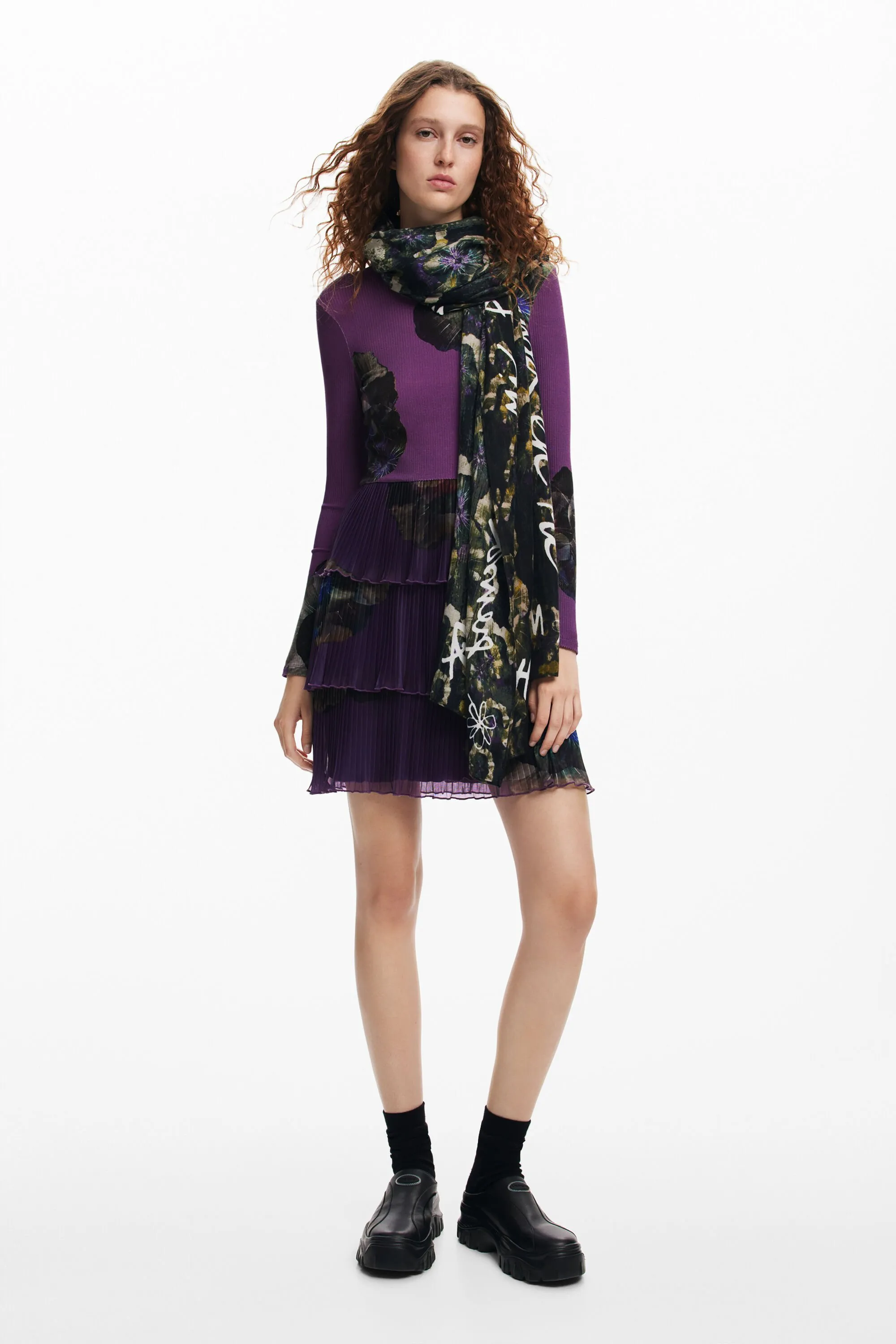 Foulard flores M. Christian Lacroix