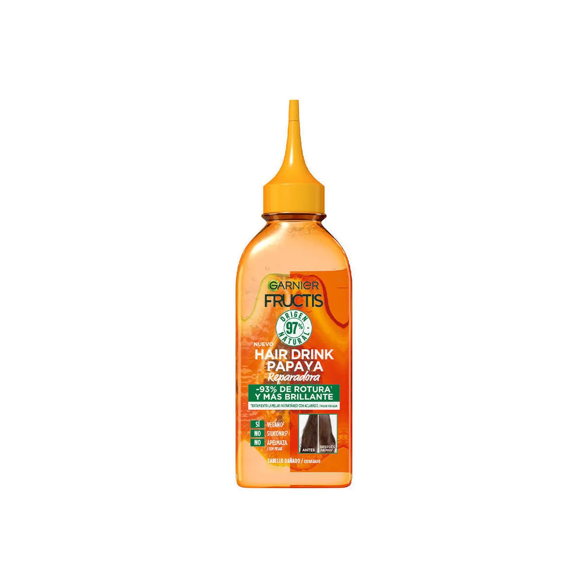 Fructis Hair Drink Papaya Tratamiento Reparadora