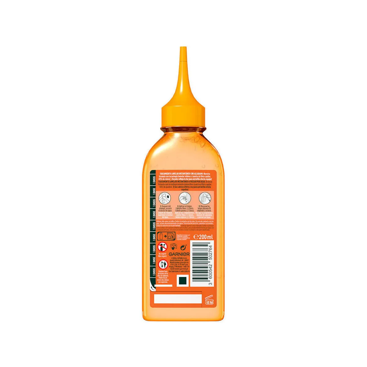 Fructis Hair Drink Papaya Tratamiento Reparadora