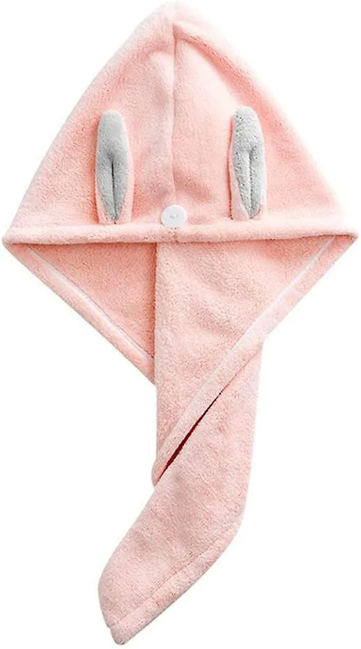 Funny Hair Drying Towel Kids Head Towel Polyester Microfiber Headscarf Drying Cap Hair Turban Soft Quick Dry Hair Towel