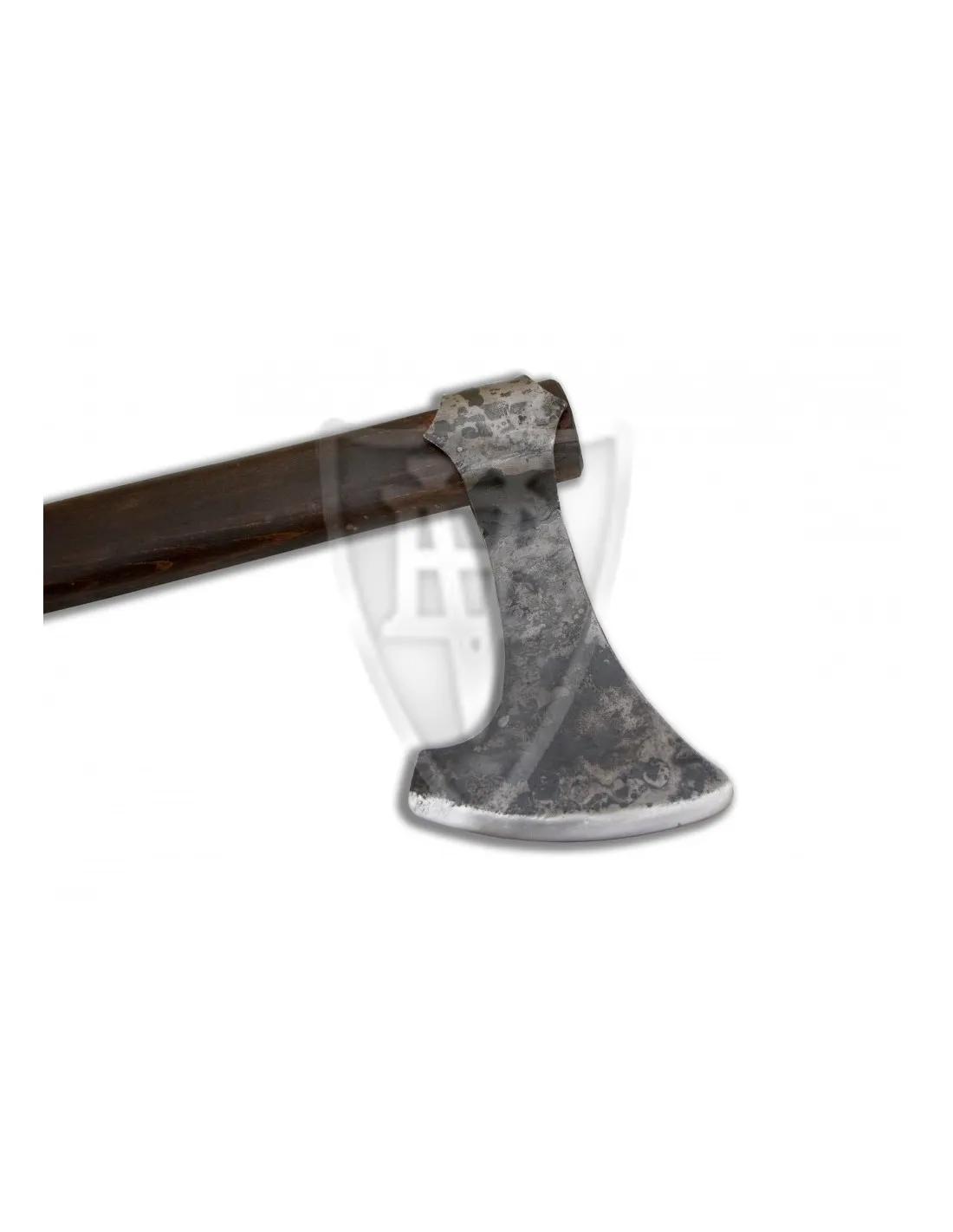 HACHA SIGLO XIIIXIV PARA COMBATE MEDIEVAL