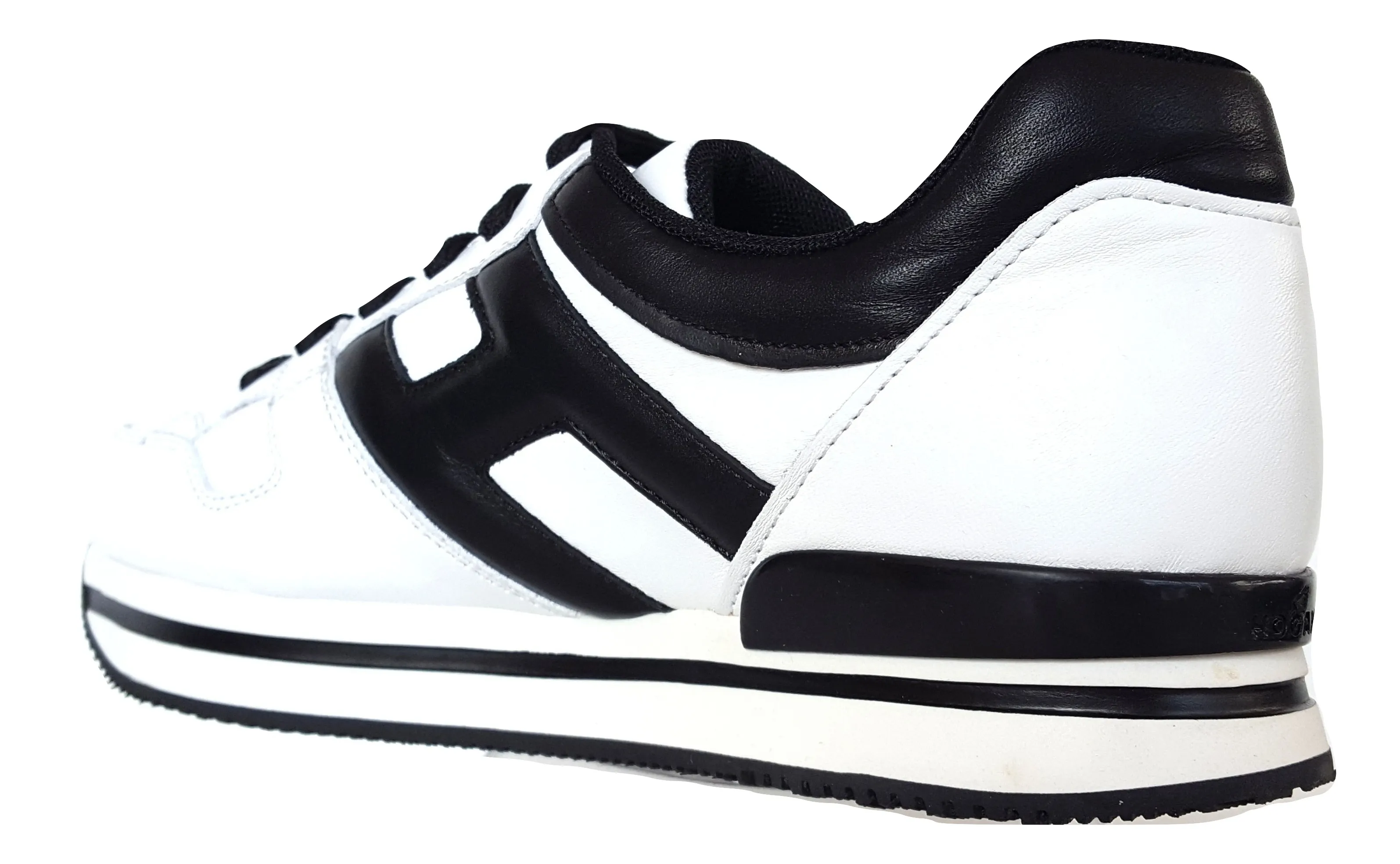 Hogan zapatos de mujer zapatillas H222 con cordones H grande HXW2220T548HQK0001