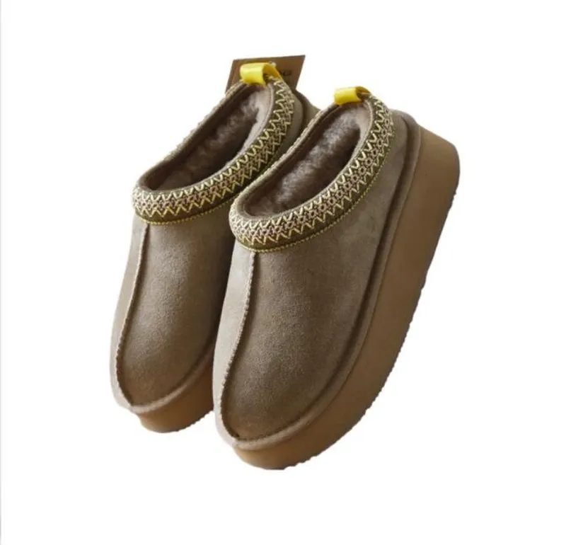 Hombre Mujer Zapatillas de plataforma Tazz Botas de nieve Hug mantienen la bota abrigada suave y cómoda Alfombra de felpa de pie