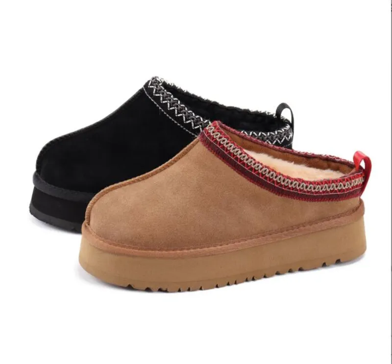 Hombre Mujer Zapatillas de plataforma Tazz Botas de nieve Hug mantienen la bota abrigada suave y cómoda Alfombra de felpa de pie
