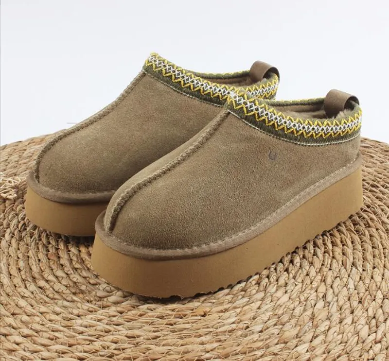 Hombre Mujer Zapatillas de plataforma Tazz Botas de nieve Hug mantienen la bota abrigada suave y cómoda Alfombra de felpa de pie