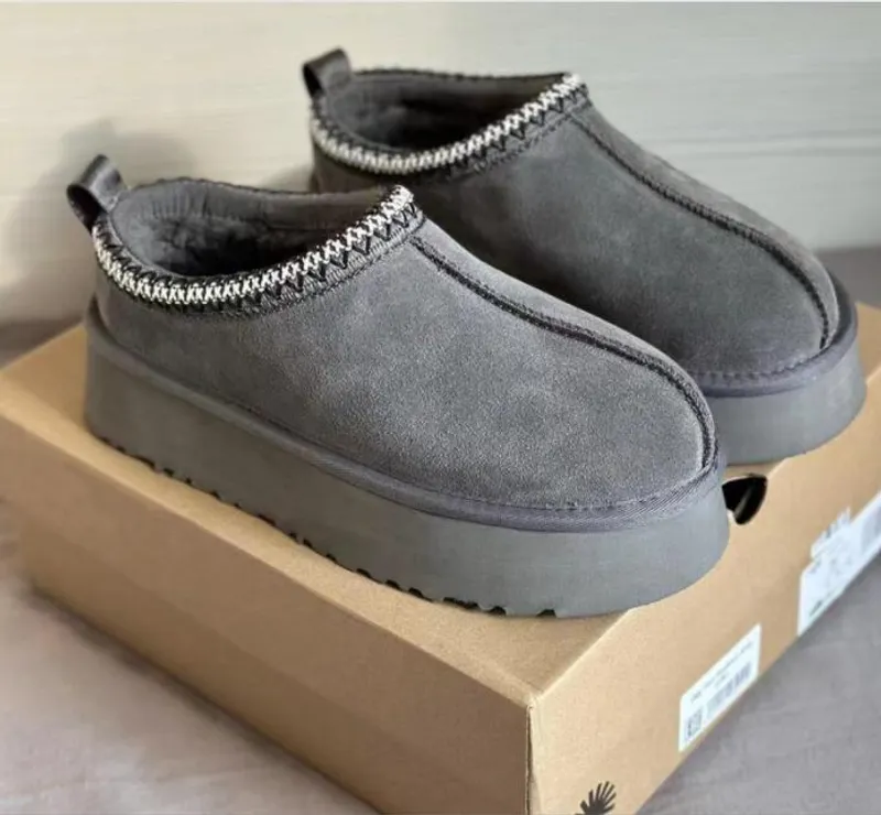 Hombre Mujer Zapatillas de plataforma Tazz Botas de nieve Hug mantienen la bota abrigada suave y cómoda Alfombra de felpa de pie