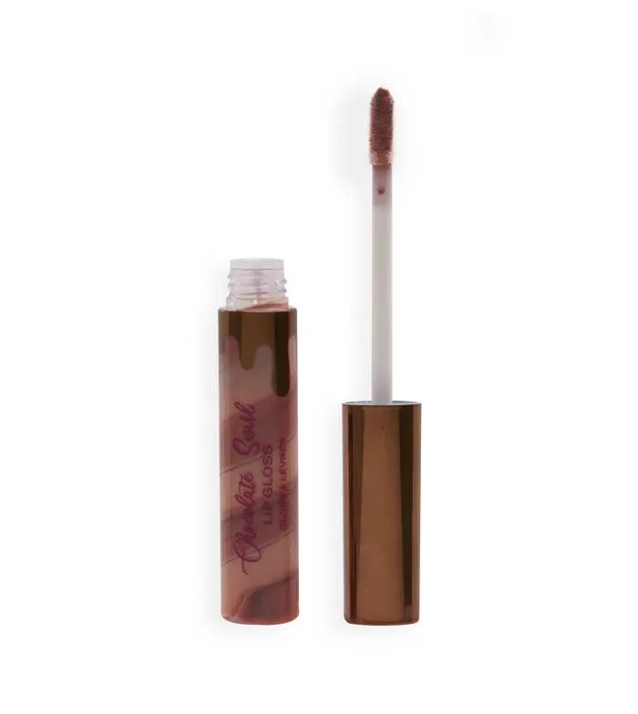 I HEART REVOLUTION  BRILLO DE LABIOS CHOCOLATE SOFT SWIRL  TOFFEE CRUNCH