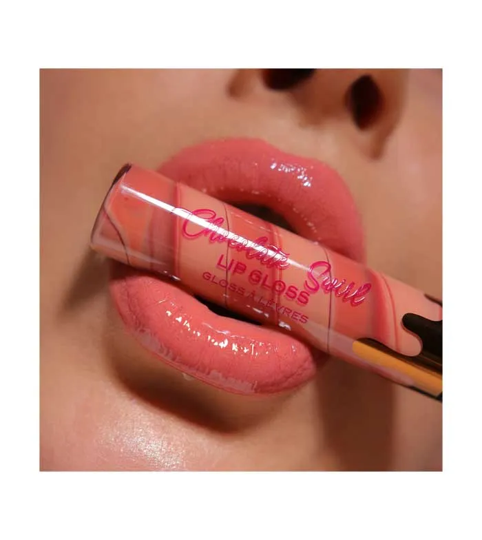 I HEART REVOLUTION  BRILLO DE LABIOS CHOCOLATE SOFT SWIRL  TOFFEE CRUNCH