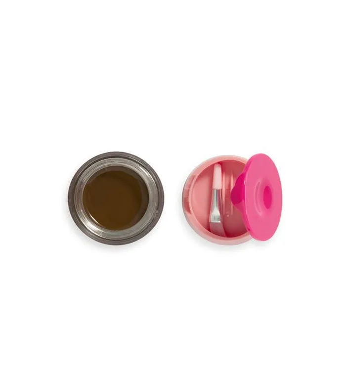 I HEART REVOLUTION  POMADA PARA CEJAS CHOCOLATE BROW POT  MILK CHOCOLATE