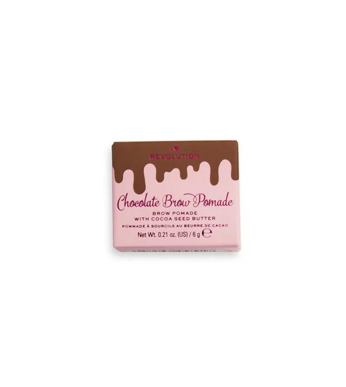 I HEART REVOLUTION  POMADA PARA CEJAS CHOCOLATE BROW POT  MILK CHOCOLATE