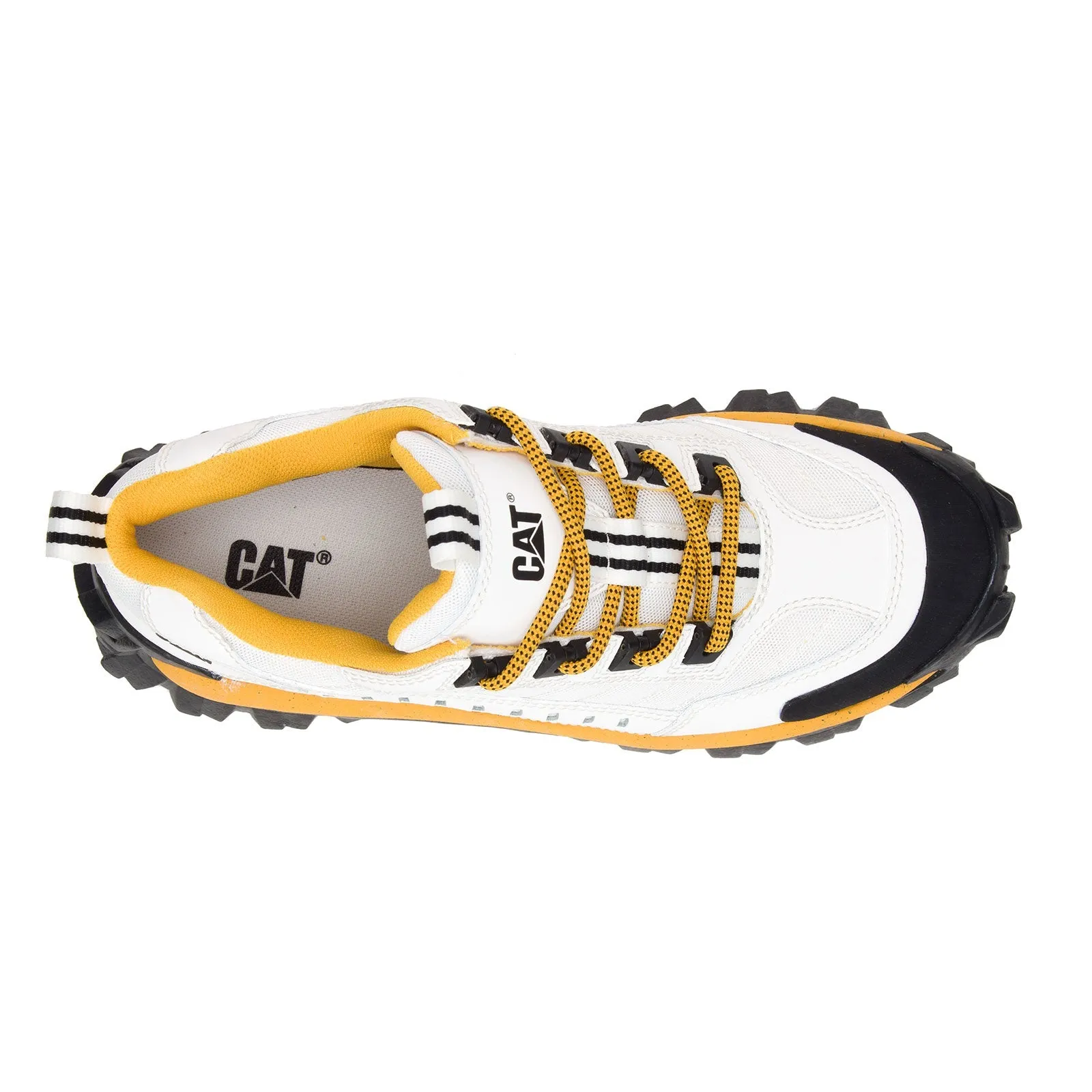 INTRUDER SOFTTOE SHOE WHITE/YELLOW