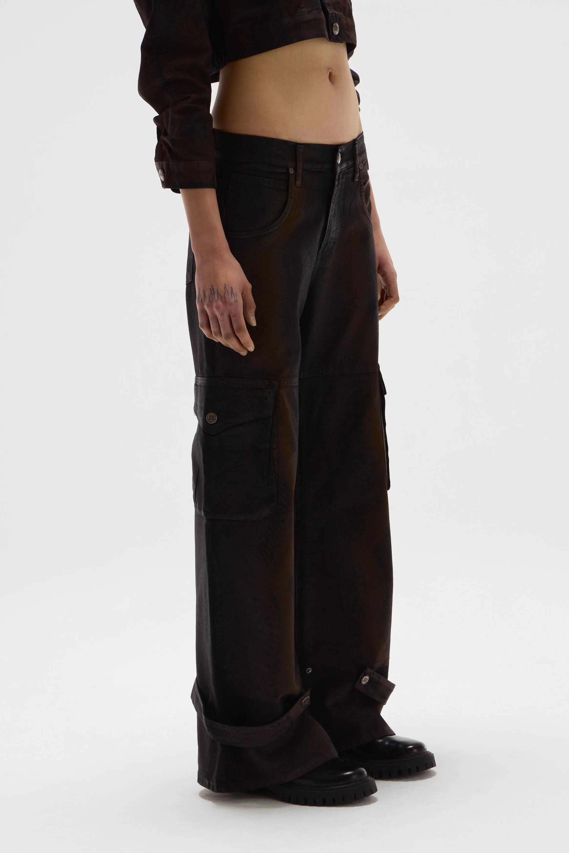 JEANS CARGO KOBRA LABEL