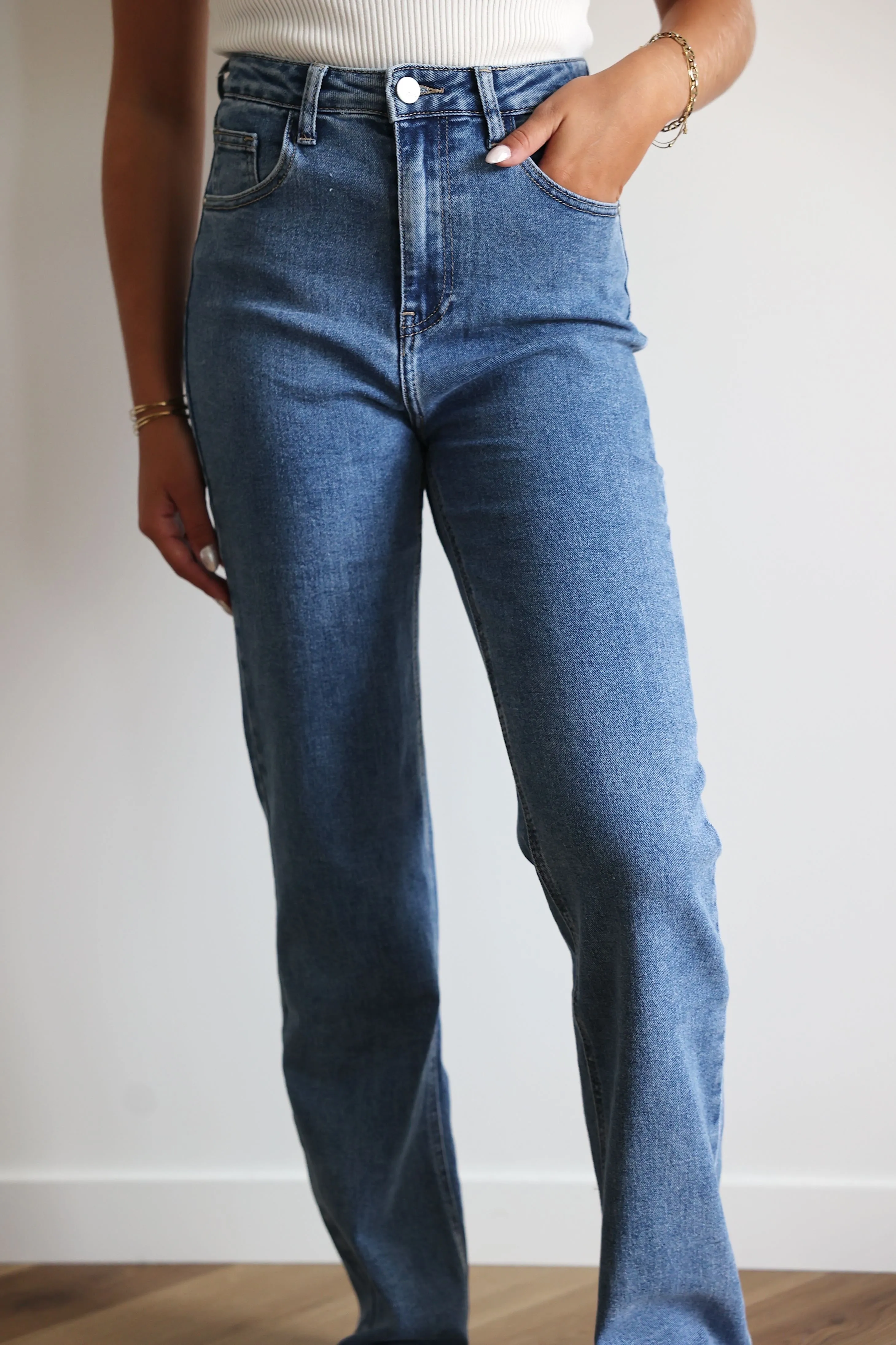 JEANS MANDY  AZUL