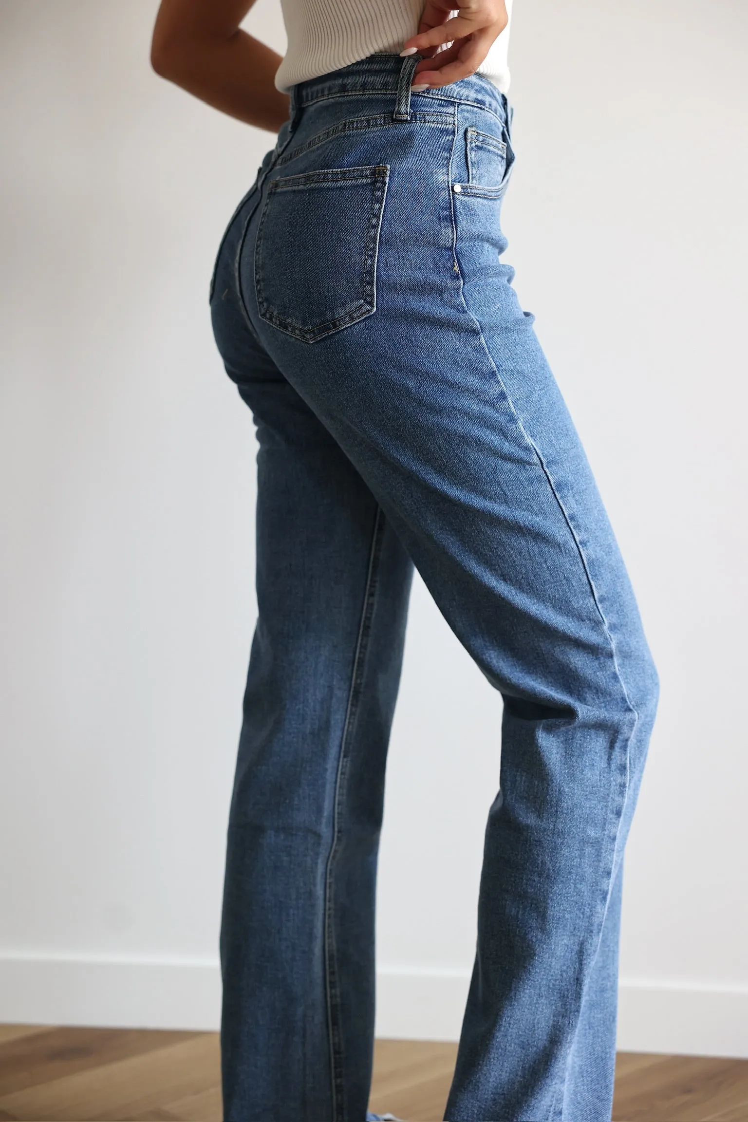 JEANS MANDY  AZUL