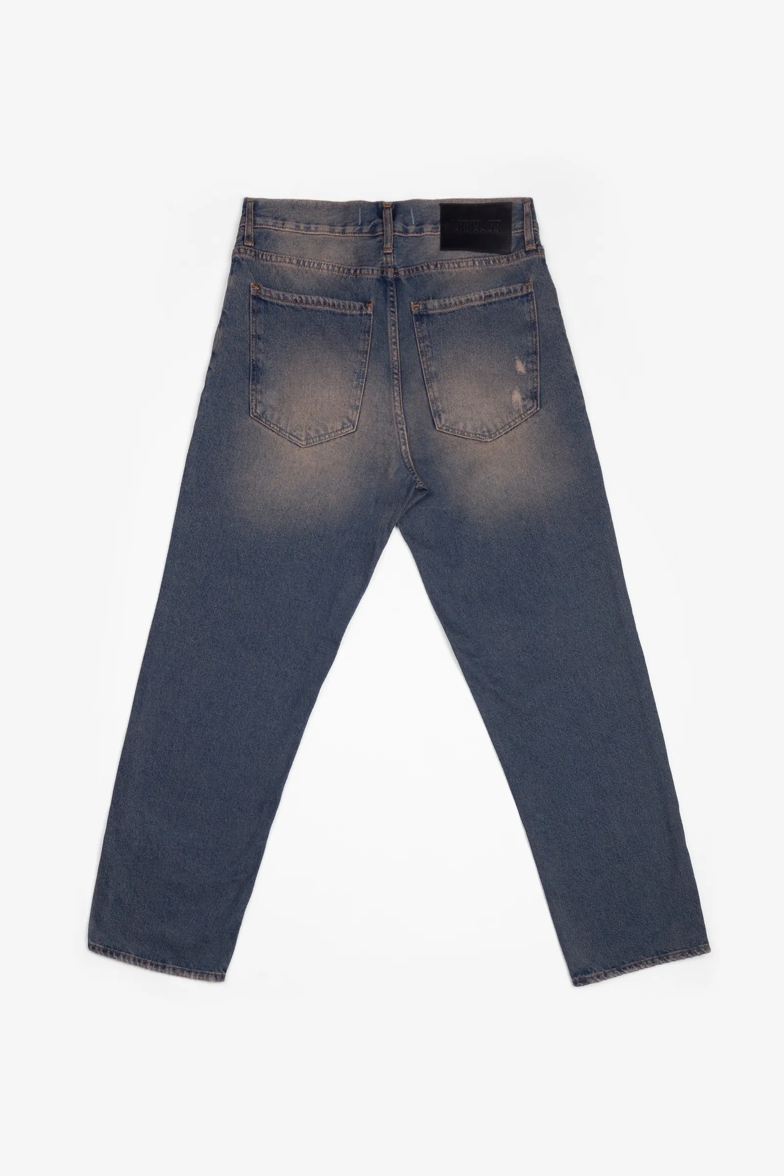 JEANS STRAIGHT OXIDE LABEL