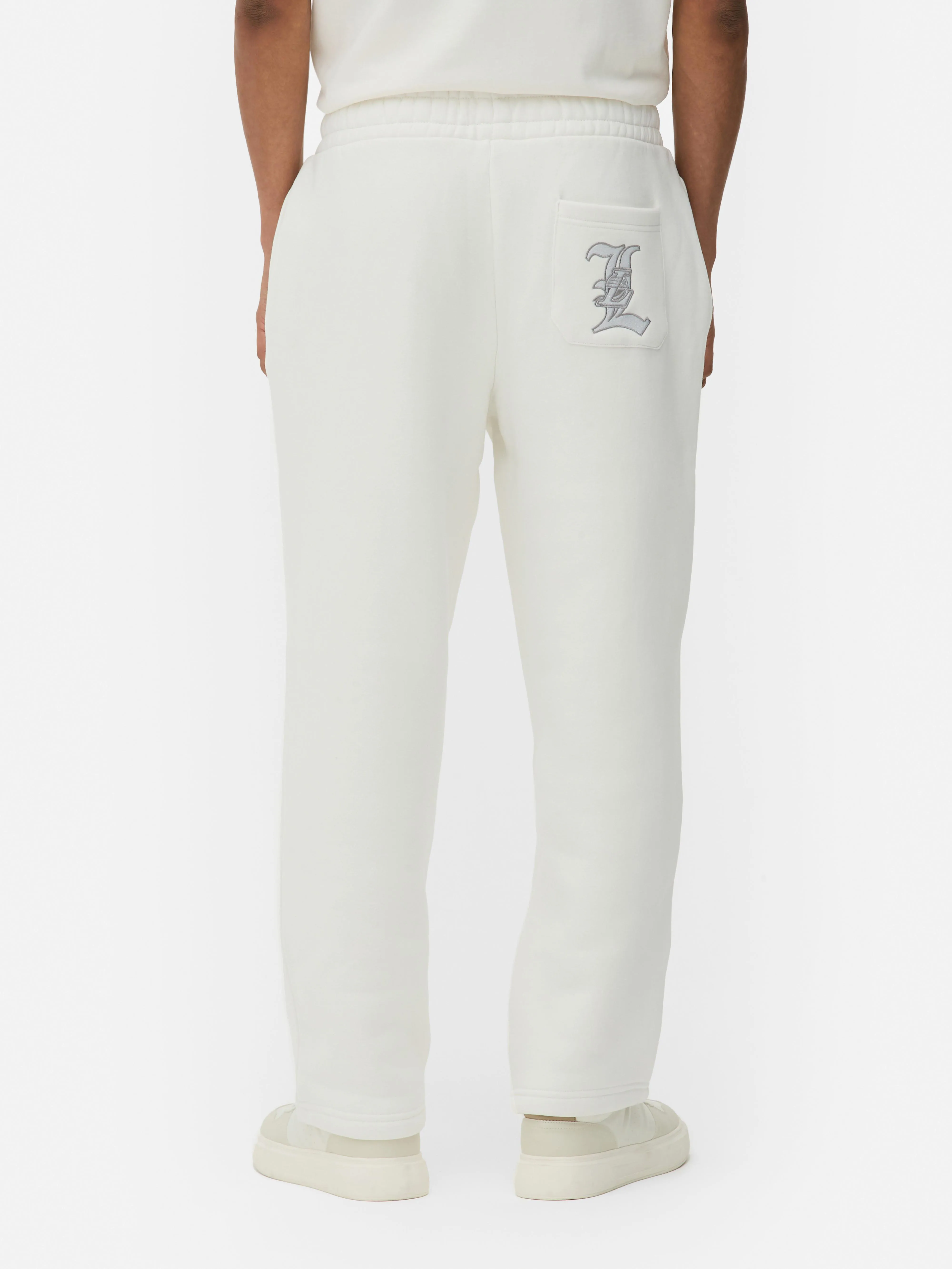 Joggers bordados de los LA Lakers de la NBA