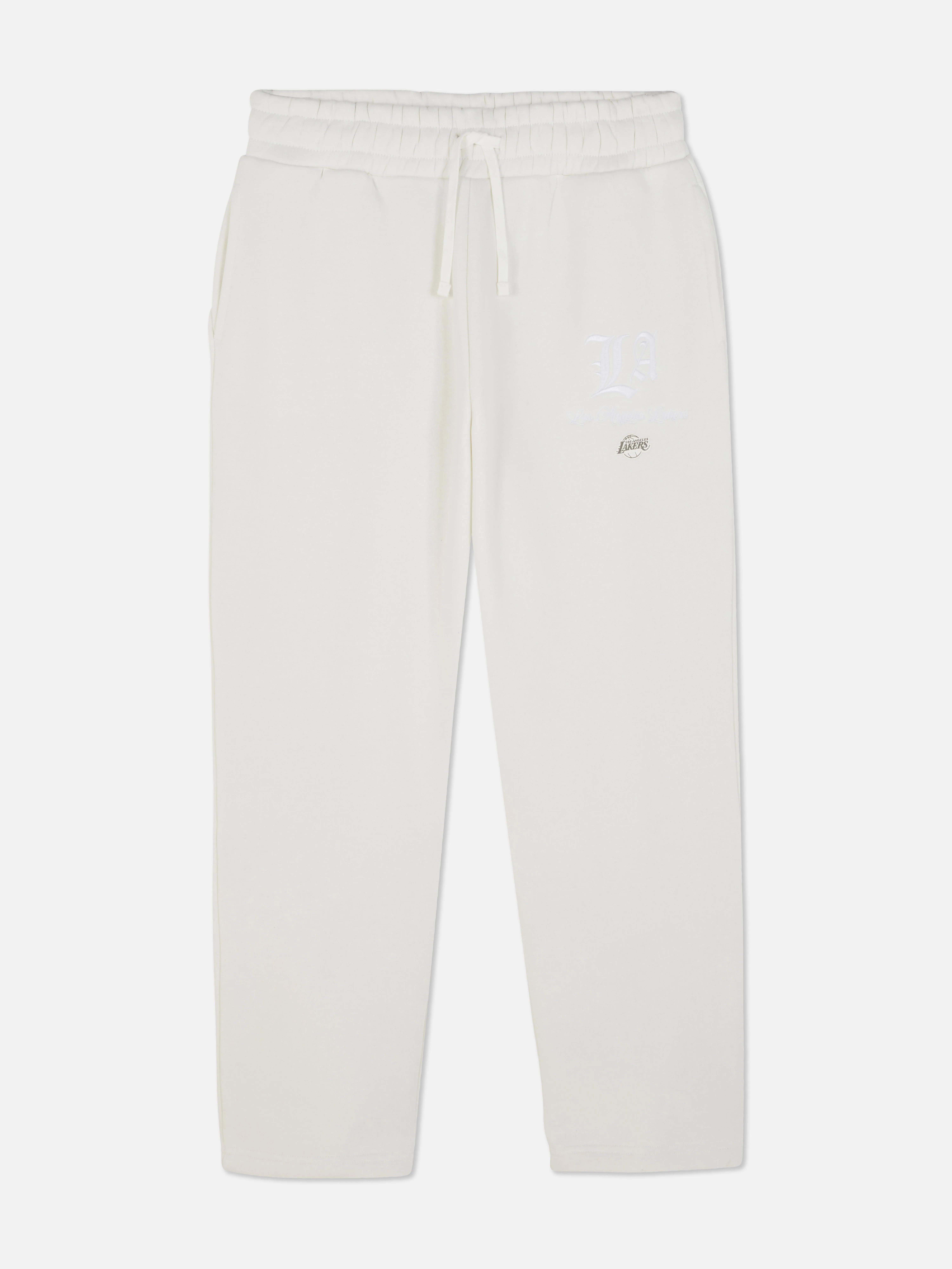 Joggers bordados de los LA Lakers de la NBA