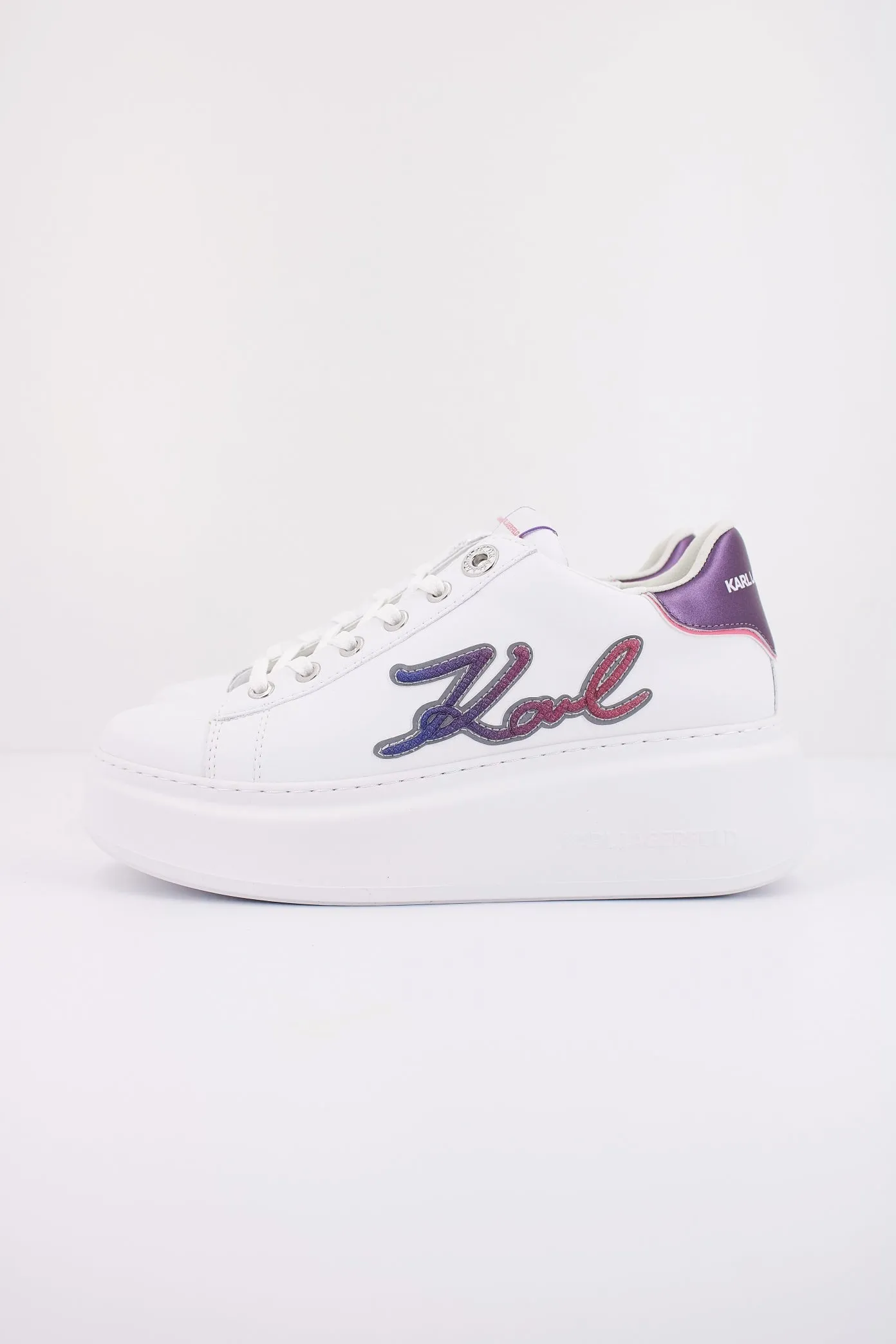 KARL LAGERFELD ANAKAPRI SIGNIA LACE LTHR