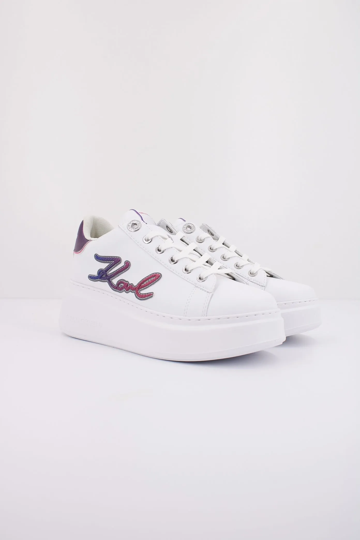 KARL LAGERFELD ANAKAPRI SIGNIA LACE LTHR