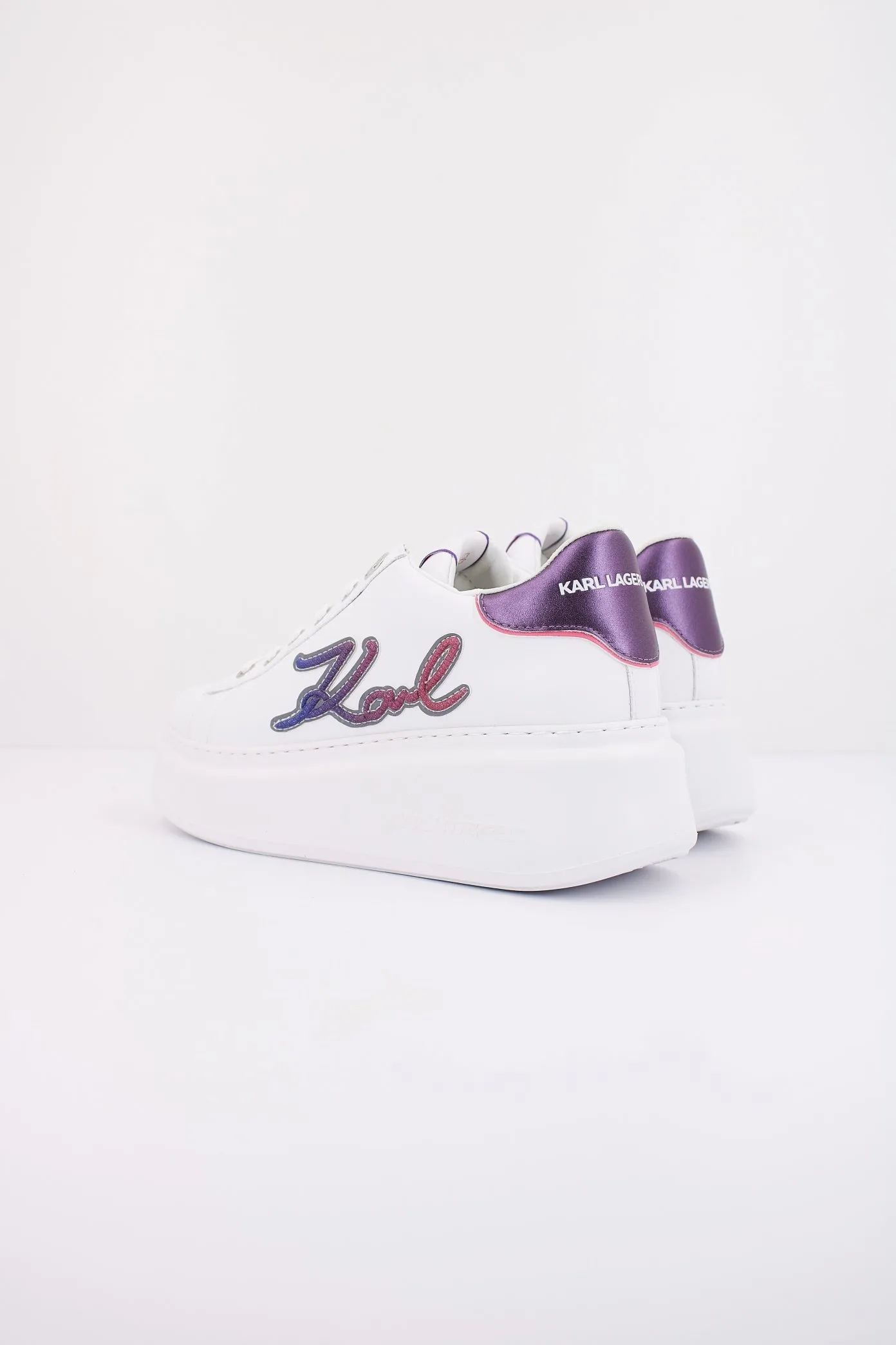 KARL LAGERFELD ANAKAPRI SIGNIA LACE LTHR