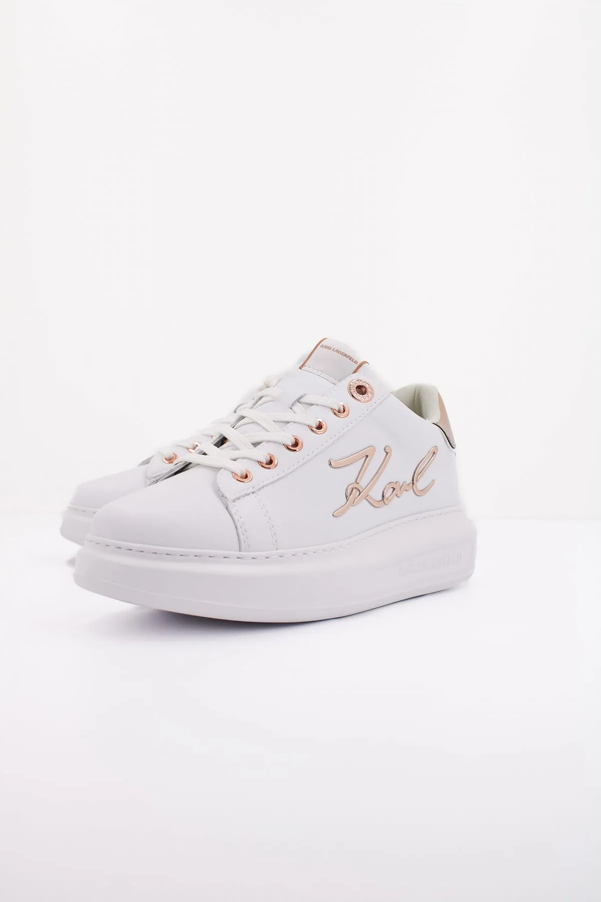 KARL LAGERFELD KAPRI SIGNIA LACE LTHR