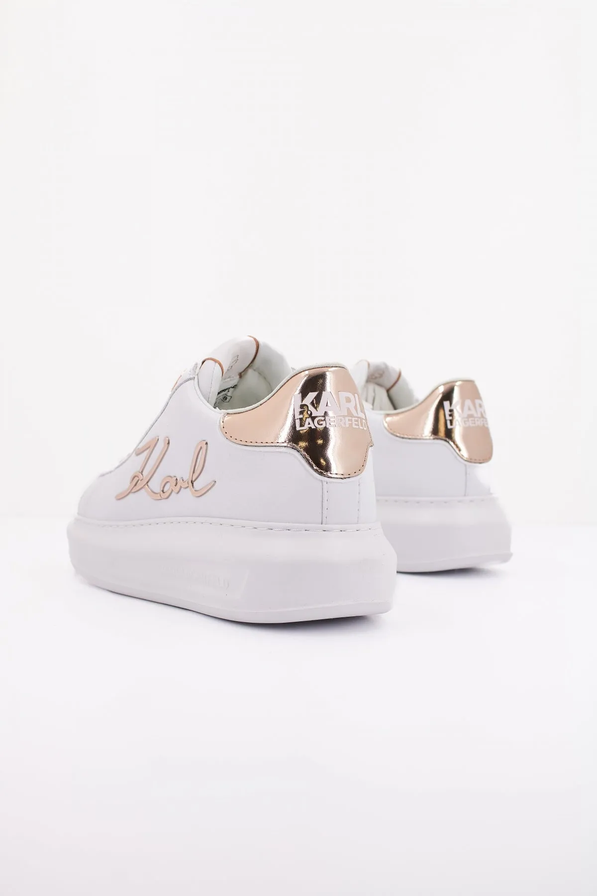 KARL LAGERFELD KAPRI SIGNIA LACE LTHR