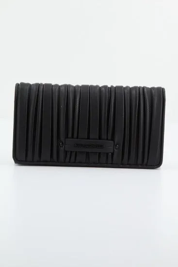KARL LAGERFELD K/KUSHION CONT FLAP WLT