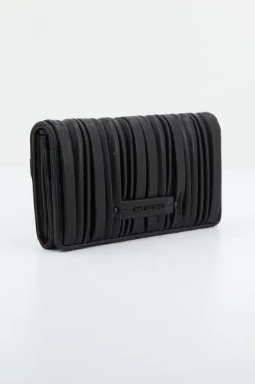KARL LAGERFELD K/KUSHION CONT FLAP WLT