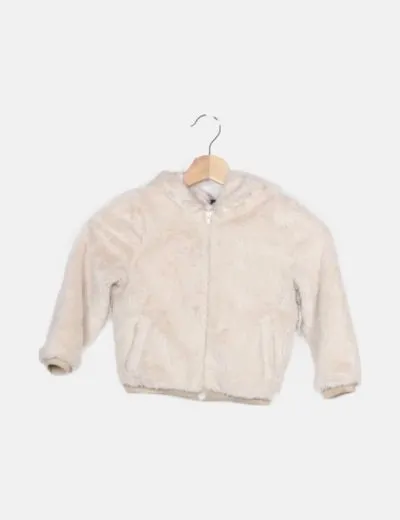 Kiabi Chaqueta beige pelo